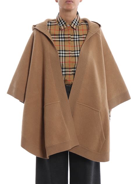 burberry carla wool-blend poncho|Burberry cape.